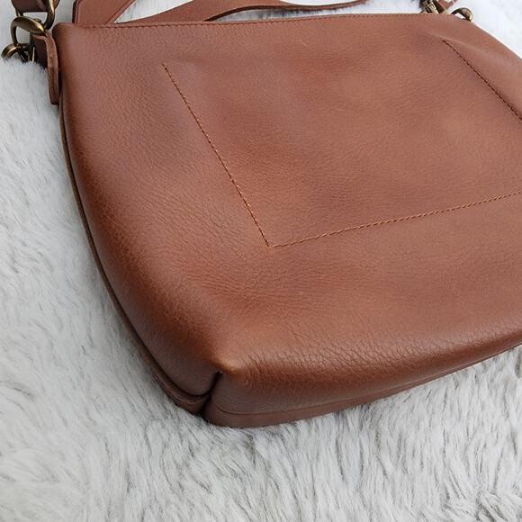 NEW Madewell Transport Crossbody Shoulder Bag English Saddle - Picture 15 of 16
